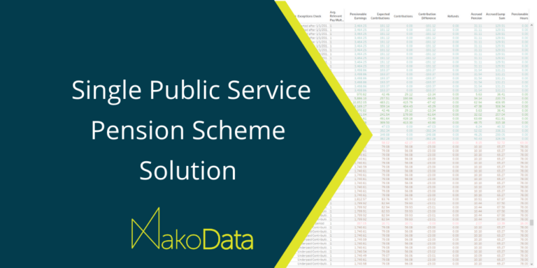 MakoData Single Public Service Pension Scheme