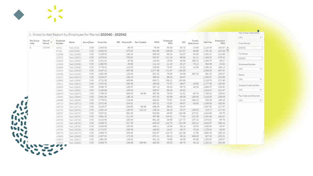 Payroll Reporting